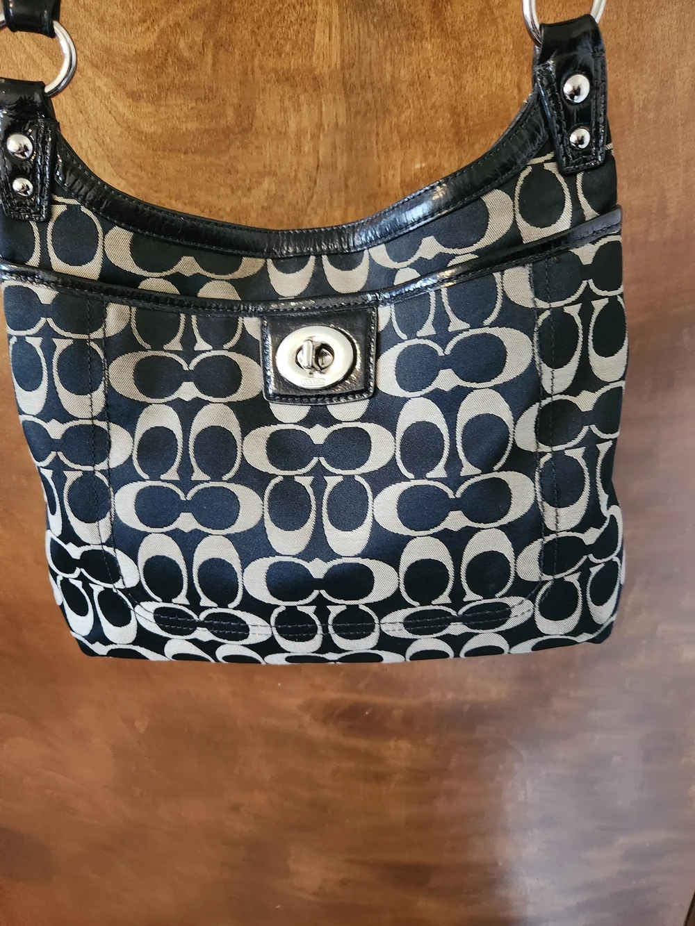 Coach Penelope Signature Hippie Crossbody